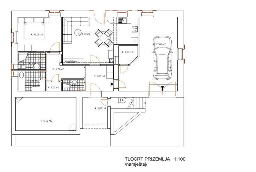 Tlocrt 0 Prizemlje (1)