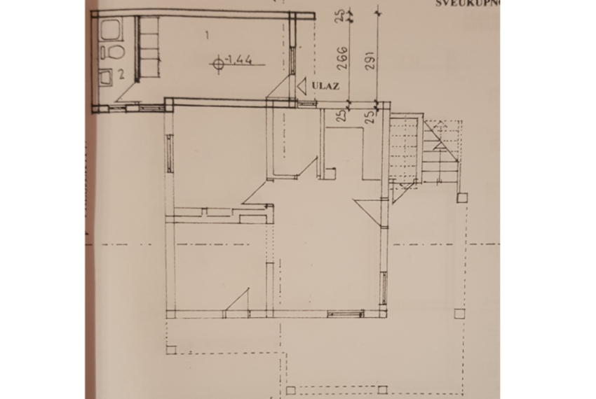 H737 Haus House Kuća Kožino X1 Kat